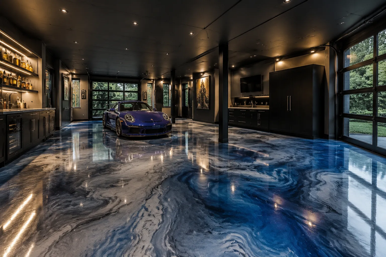Metallic Epoxy Flooring by Bergen Epoxy Co. in Bergen County, NJ